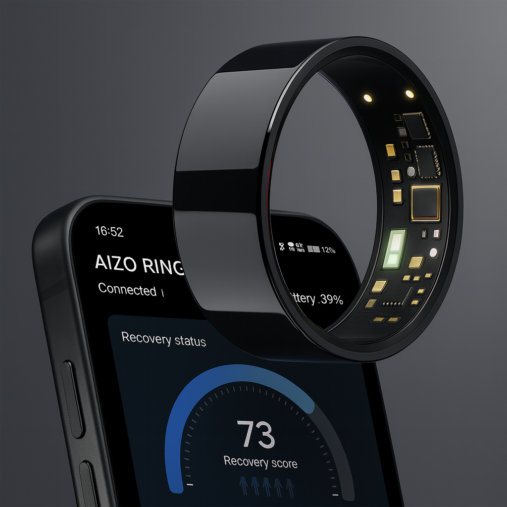 AIZO Smart Ring for Health & Activity Monitoring
